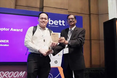 Alef Education Wins Coveted ‘Disruptor Award’ at Prestigious Bett Asia Awards