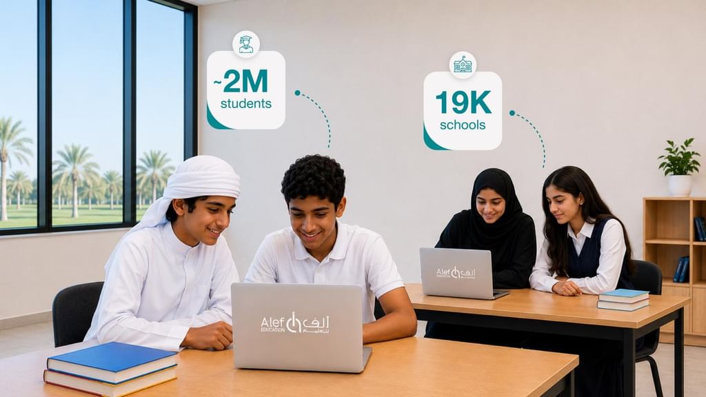 Alef Education nears two million registered students across 19,000 schools worldwide